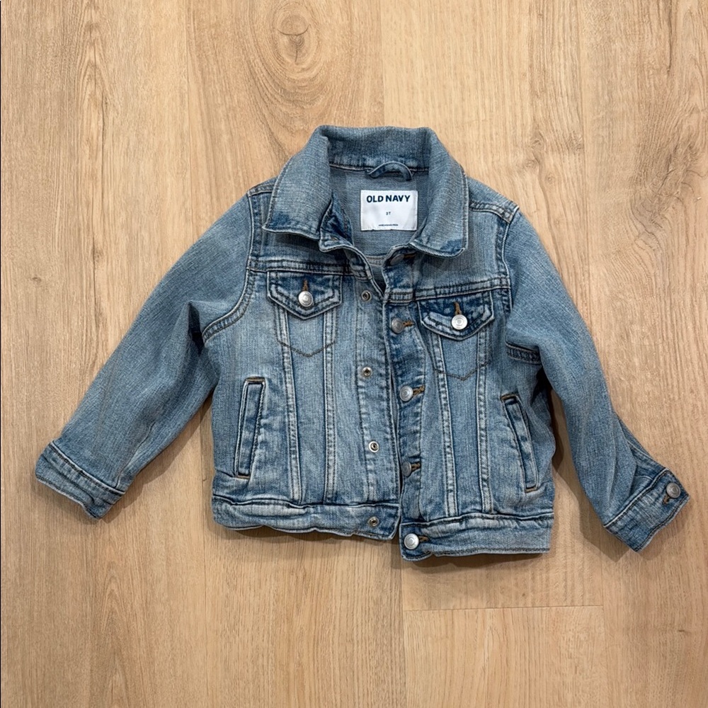 Old Navy Blue Jean Jacket Classic Denim Style